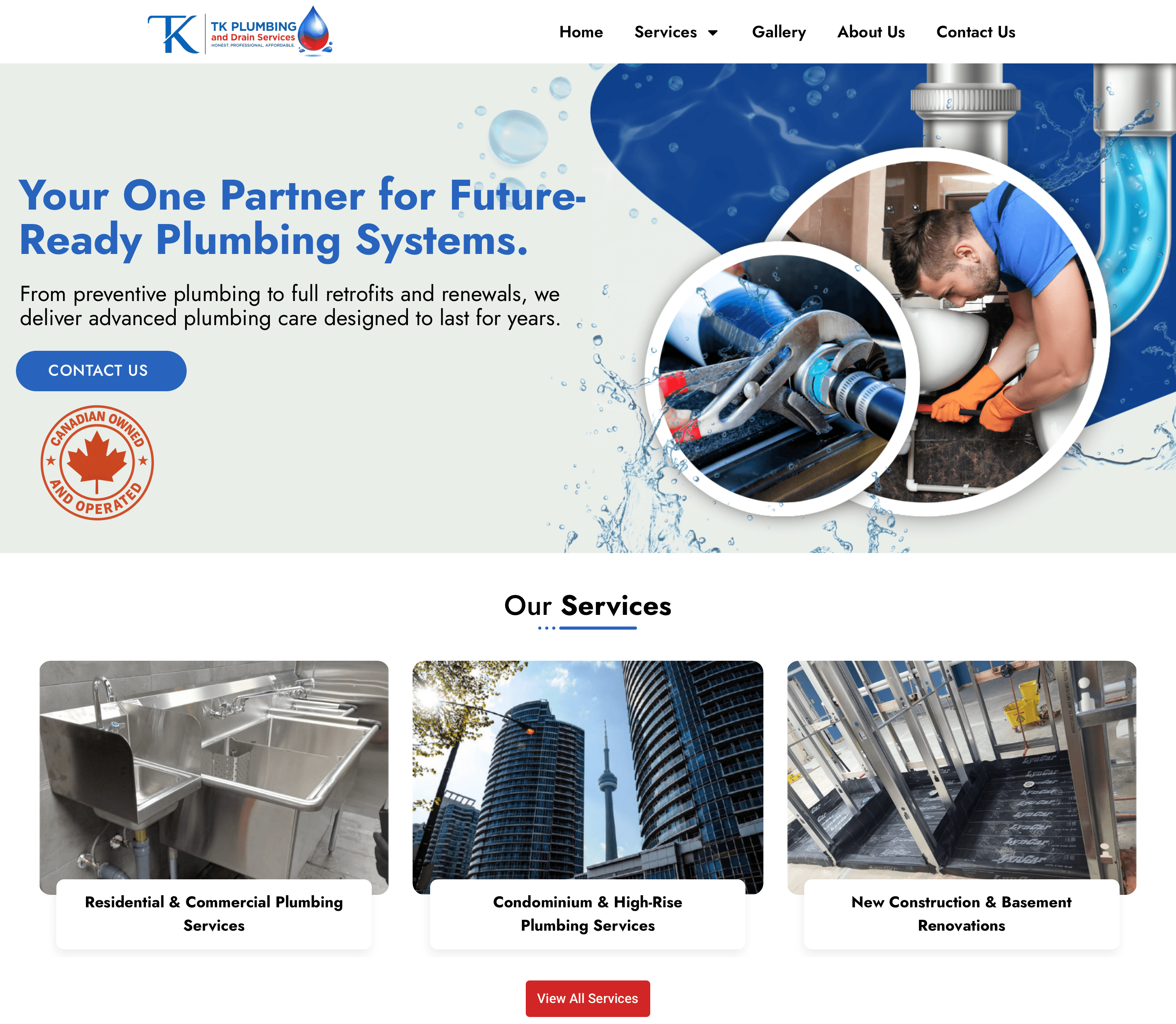 Trades & Service Business Website