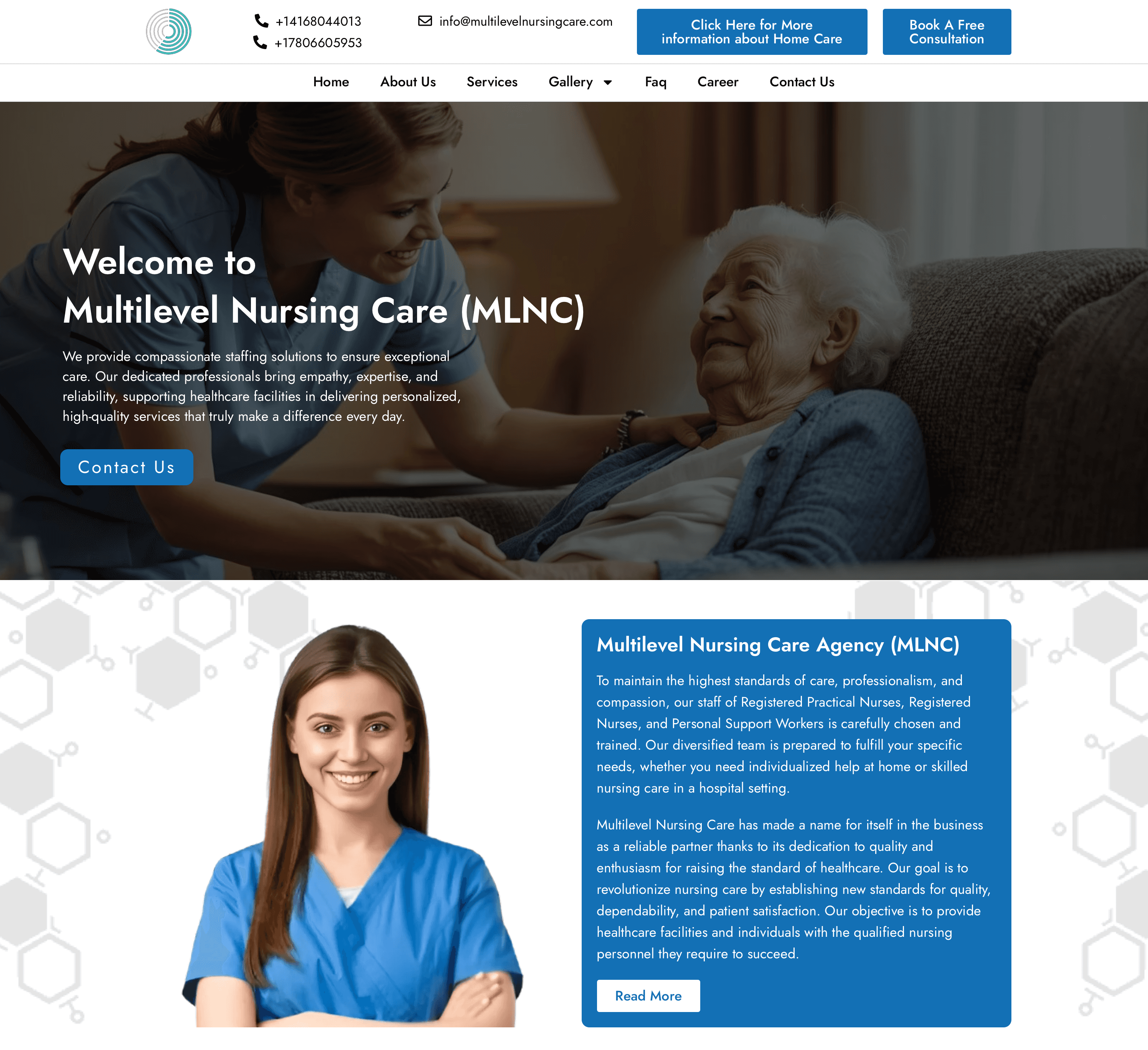 Healthcare Clinic Website